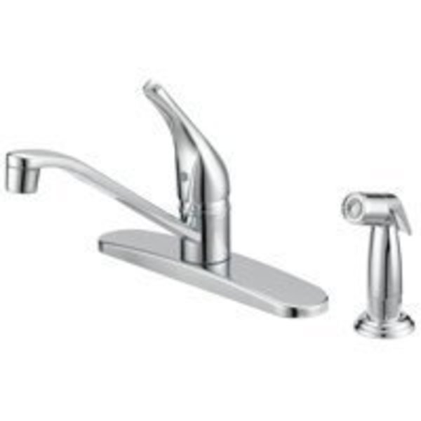 Boston Harbor Boston Harbor FS610046CP Kitchen Faucet, Metal, Chrome FS610046CP